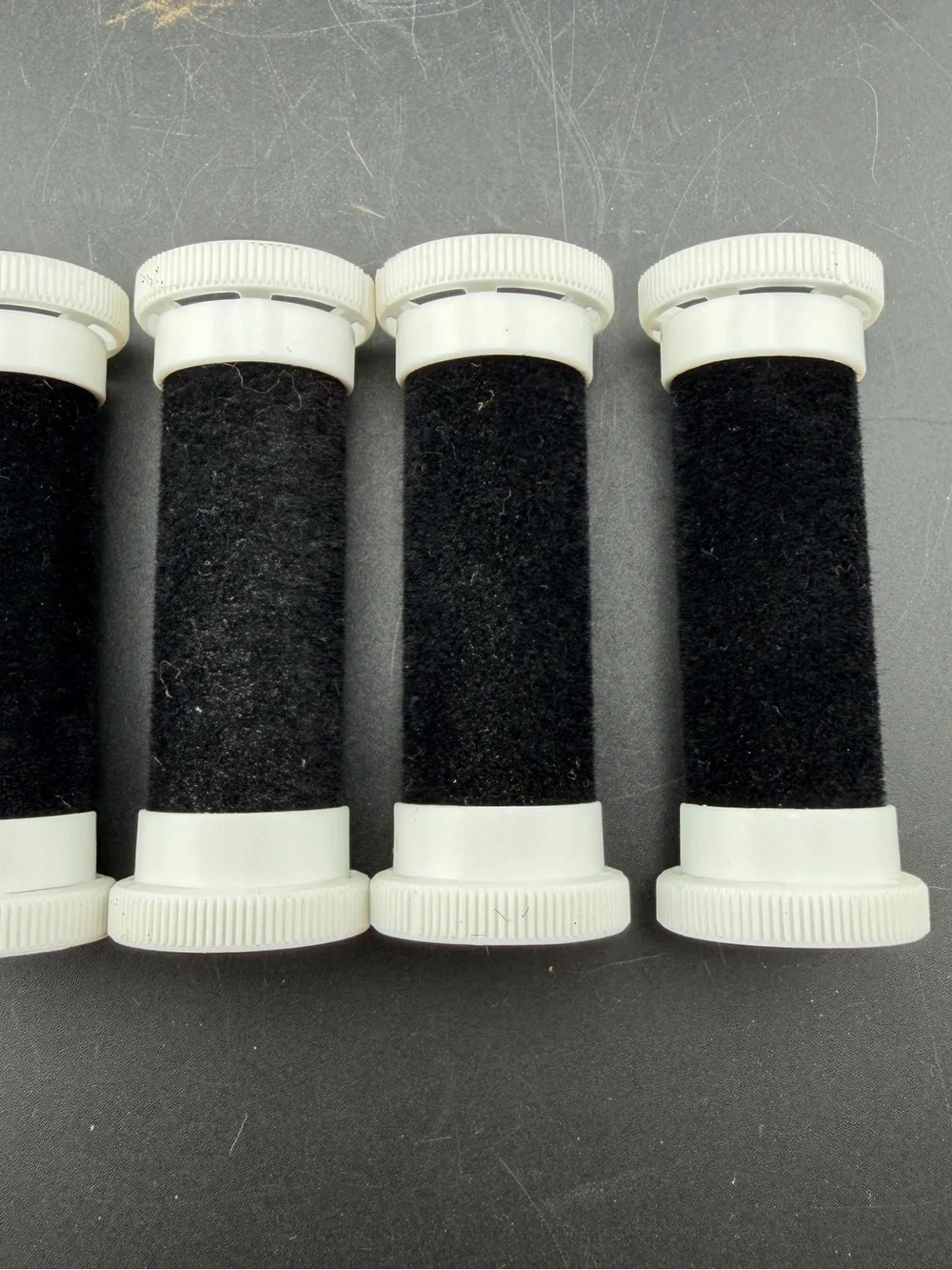 Remington Care Setter 4 Small Replacement Hot Rollers KF-201 Flocked Curlers